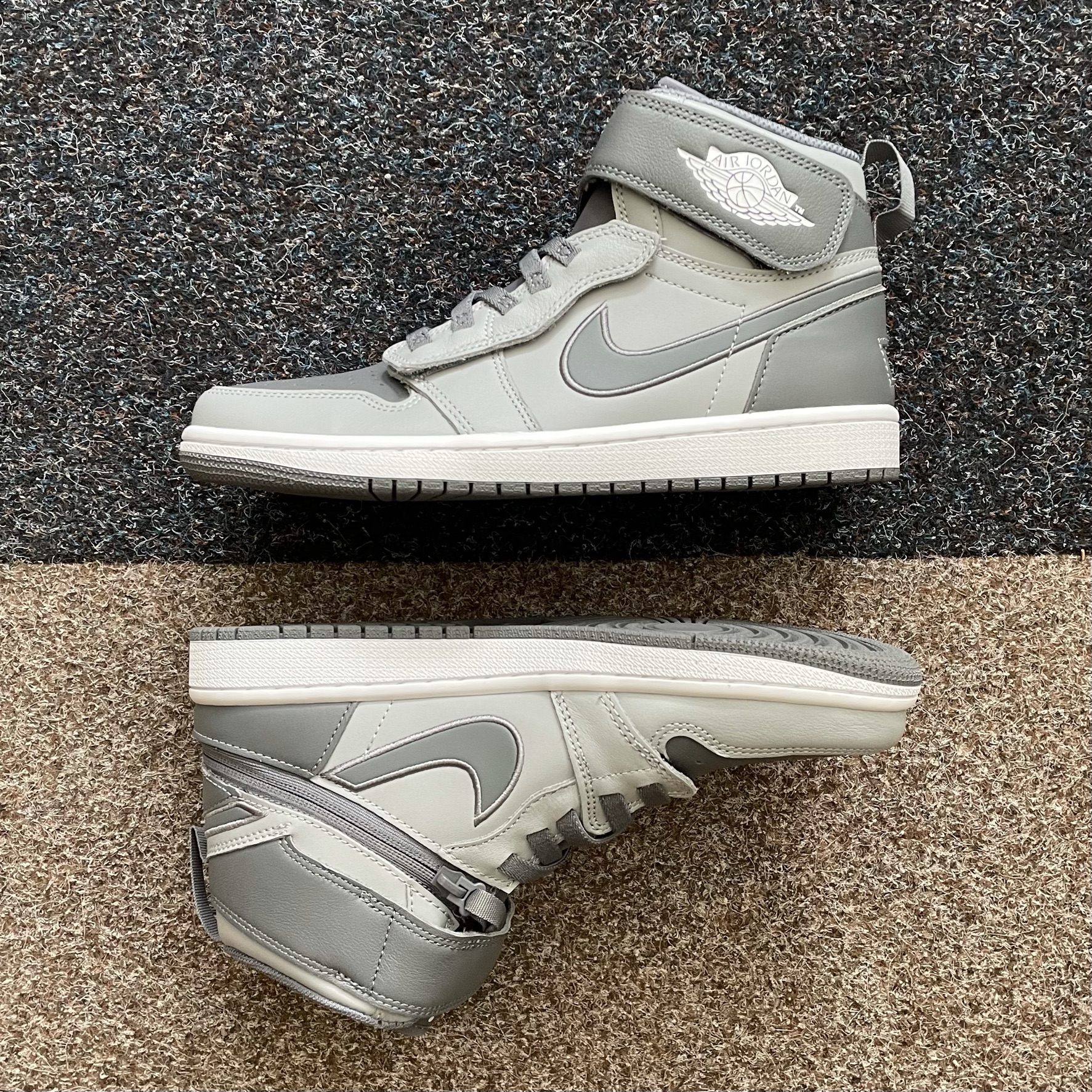 air jordan 1 high flyease cool grey